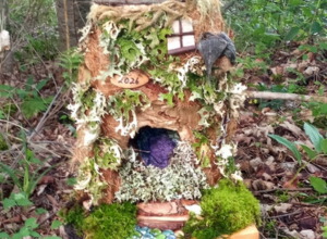 Beehive Fairy Houses Franconia's Artwalk | Badger Peabody & Smith Realty