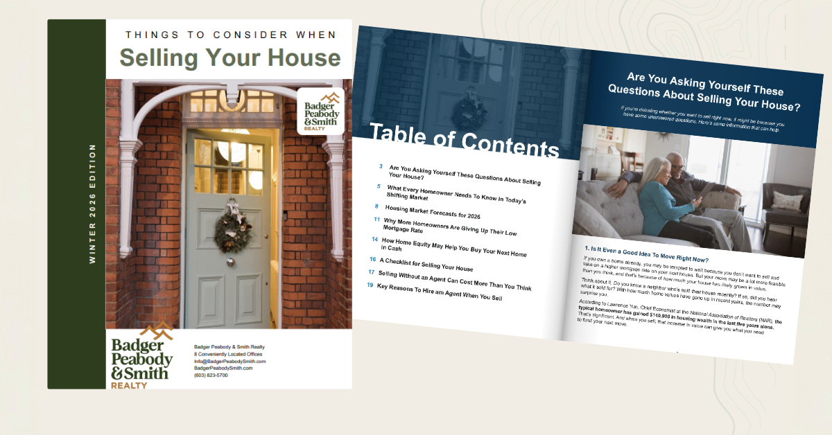 Badger Peabody & Smith Realty Home Buying & Selling Guides