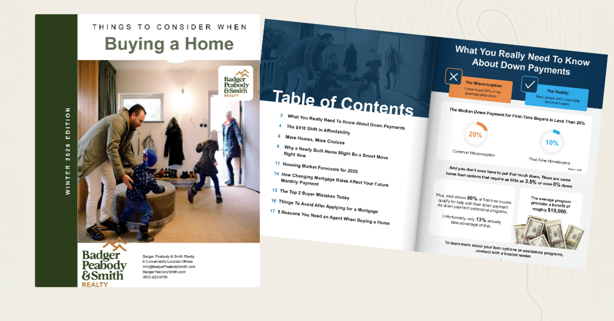 Badger Peabody & Smith Realty Home Buying & Selling Guides